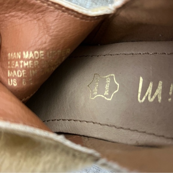 Mi.iM Tan Calf Hair Ankle Boot Size 6.5 - Picture 11 of 12